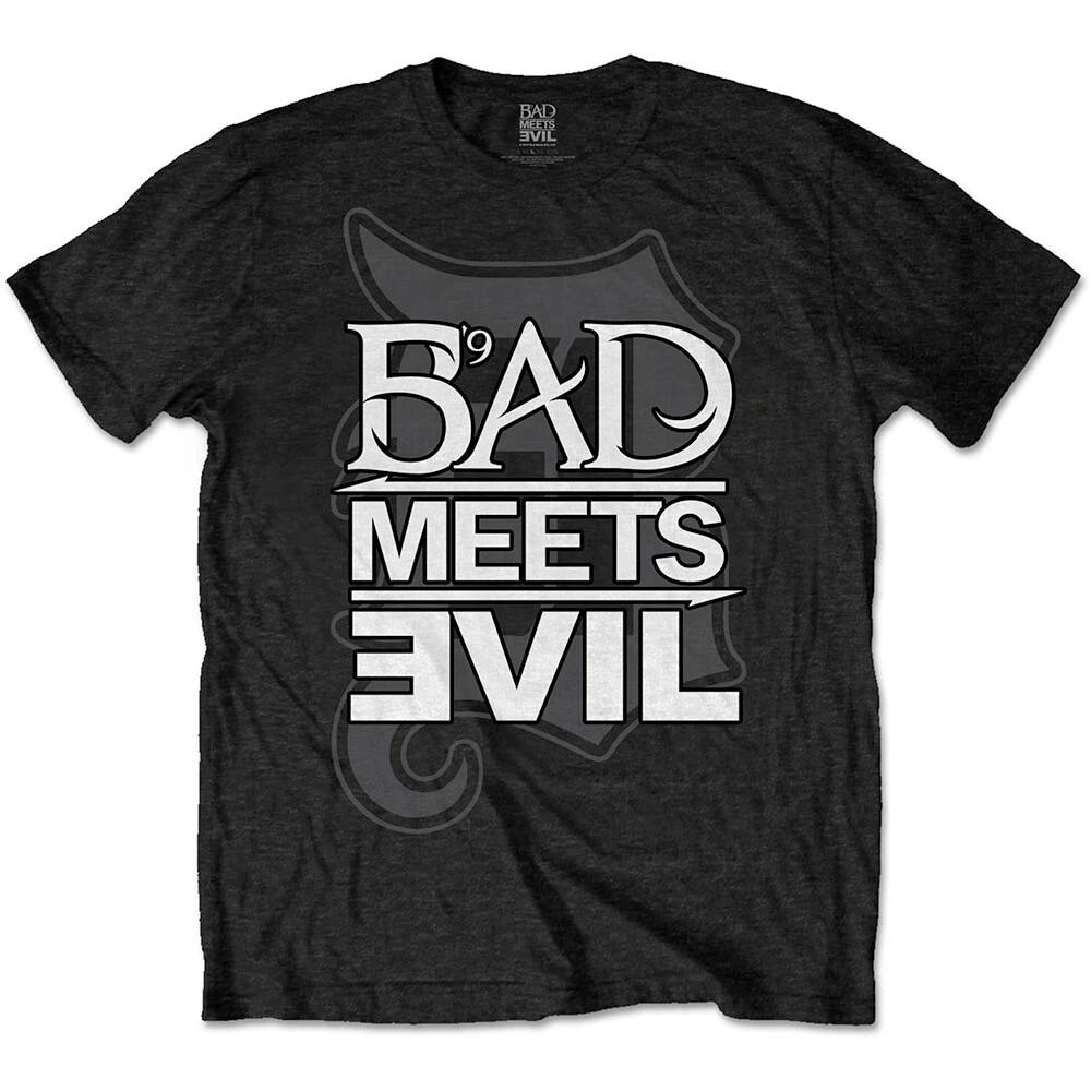 Eminem-Bad Meets Evil - Logo - Black t-shirt XL