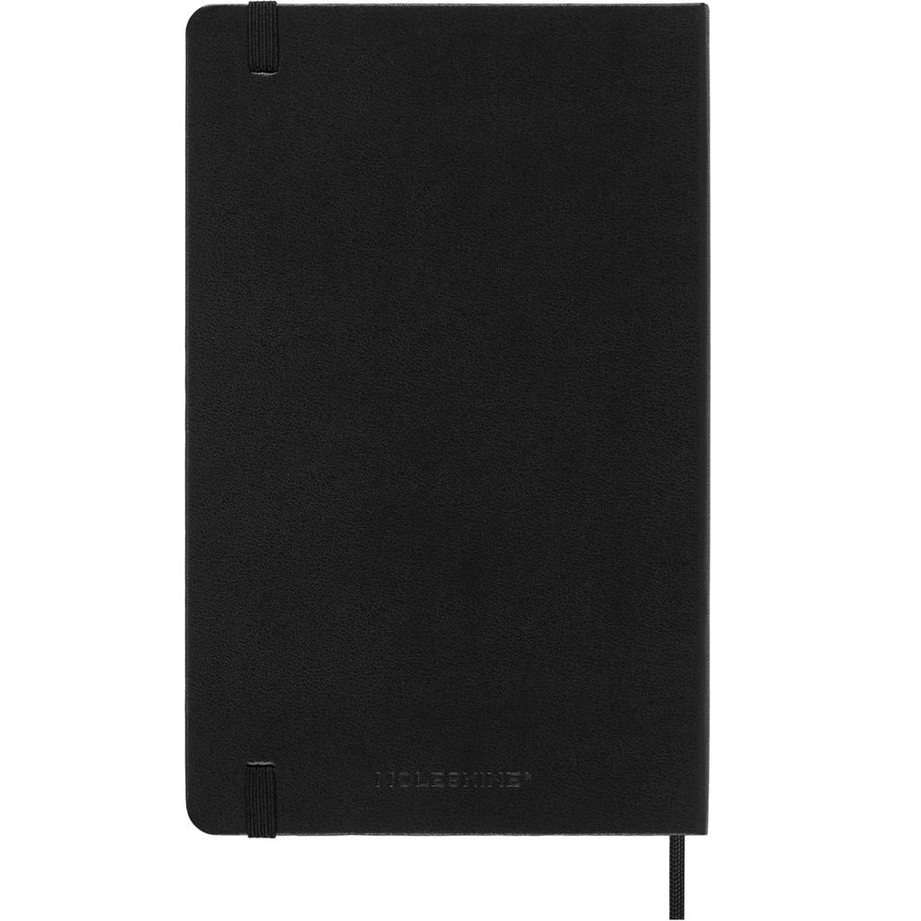 Weekly Planner Moleskine 2026-2027 18 Month Large Hardcover Black 208 Pages DHB18WN3Y27