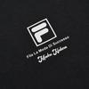FILA Simple Comfortable Basic Casual Logo Knit Pullover Sweatshirt Men sweatshirt Black F11M248205F-BK