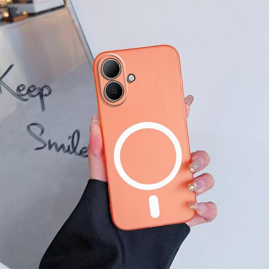 Case for TECNO SPARK Go 2 Premium Magnetic Matte Phone Casing Protection Cover