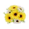 In Pot Artificial Potted Plant Garden Decoration Home Decor Room Decoration Fake Plants Outdoor Artificial Flowers Pink Plastic