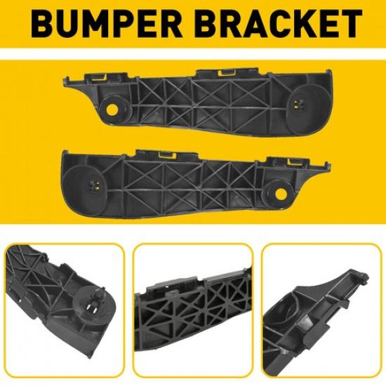Fits Toyota RAV4 2009 2010 2011 2012 Front Bumper Support Brackets Set Pair