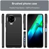 Do etui Infinix Note 12 2023 Etui do Infinix Note 12 2023 Zderzak Silikonowy pokrowiec z włókna węglowego do etui Infinix Note 12 2023