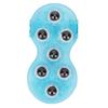 Palm Shaped Massage Glove Hand Body Roller Massager with 7 360 Degree Roller for Beauty Body Care