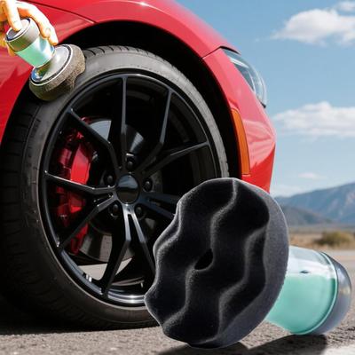 Aplicator pentru luciu anvelope Reutilizabil Aplicator pentru dressing mașină camion Accesoriu profesional pentru detailing auto pentru lichid