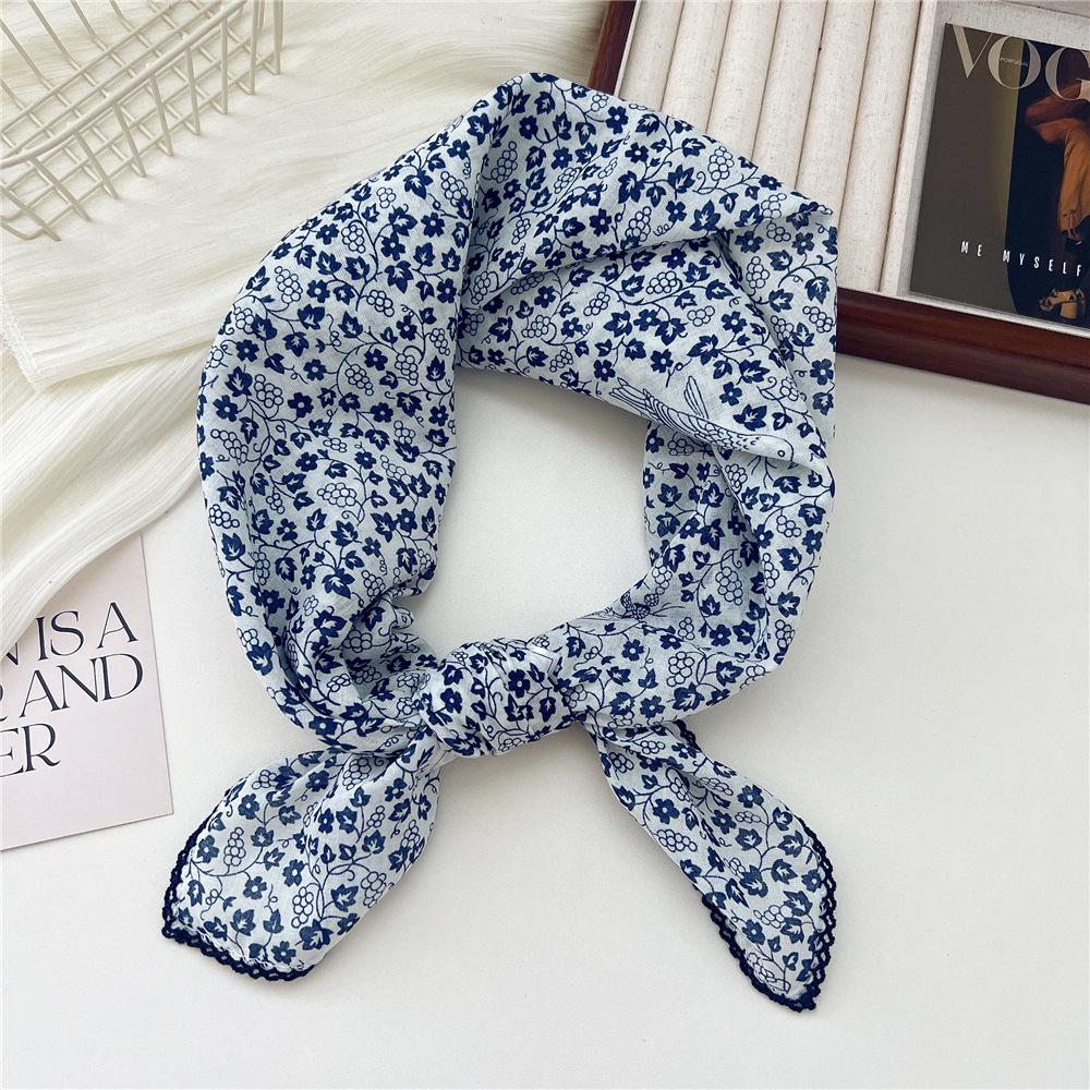 68*68cm Square Scarf Headband Accessories Handkerchief Neckerchief Hairscarf Hairscarf Bandanas