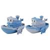 Bath Speed Boat Develop Intelligence Parent-child Relationship Dry Quickly Clockwork Toys