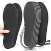 1-3Set USB Heated Shoe Insoles for Feet Warm Sock Pad Mat Electrically Heating Insoles Washable Warm Thermal Insoles Man Women