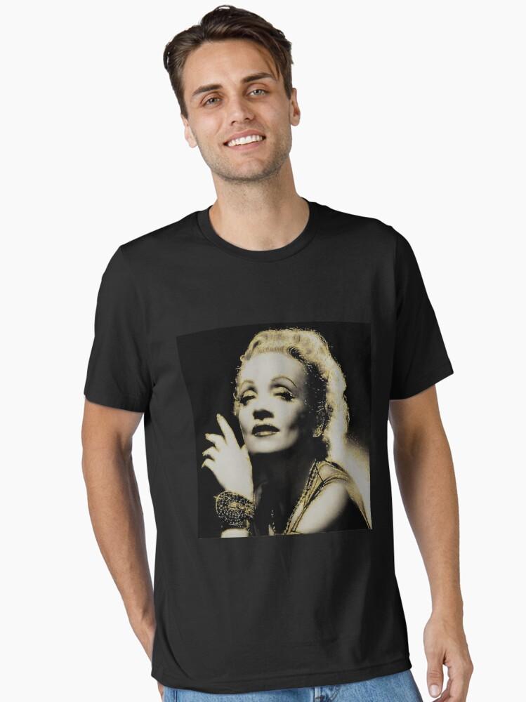 Marlene Dietrich Day Gifts Marlene Pretty Dietrich Funny Gifts Men Essential T-Shirt