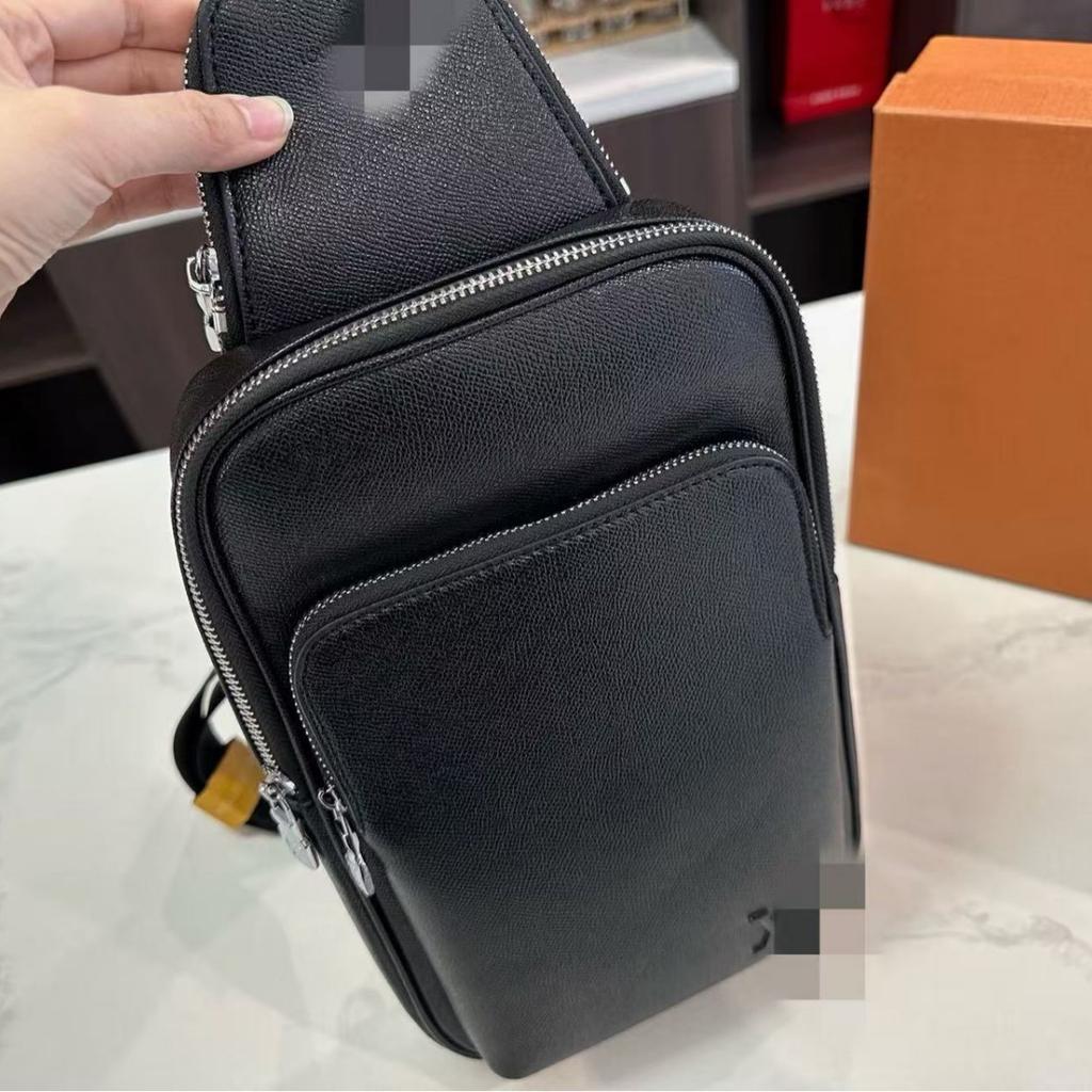 Designer Men's Chest Bags, Single Shoulder Bags, Crossbody Bags, Fashionable Chest Bags, Trendy Men's Bags, Large Capacity Chest Bags