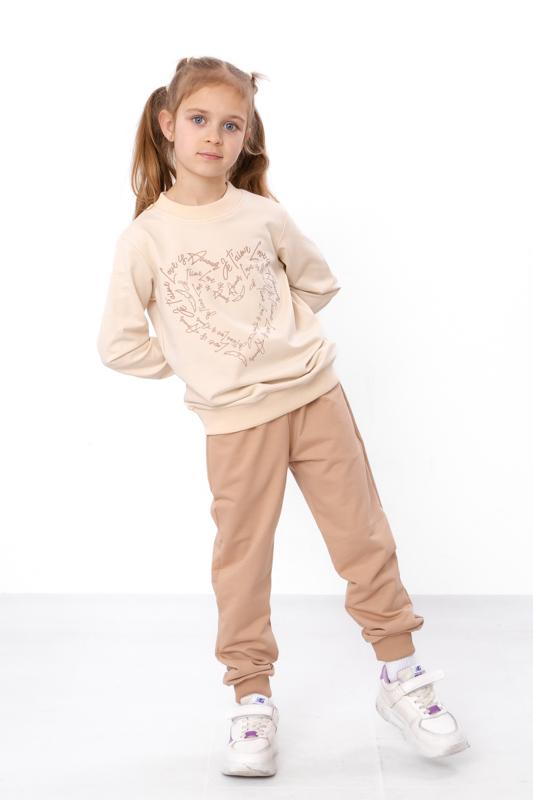 Girls' Sportswear Set with Sweatshirt and Joggers Any season 6063-057-33-7-1 HC