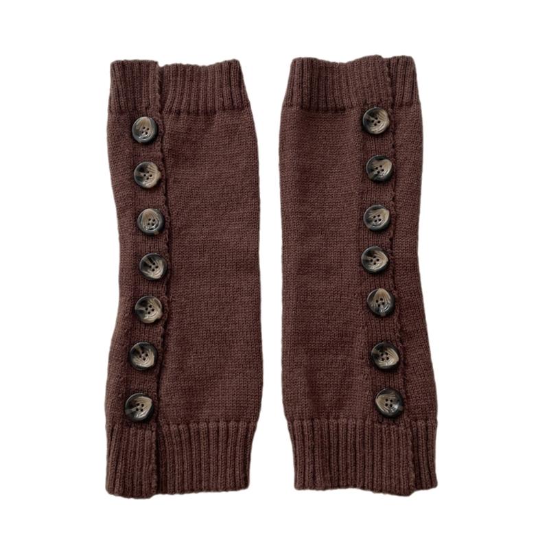 Women Knitted Winter Stocking Leg Warmers Long Socks Boot Cuffs Toppers Legging Pads Knee Brace Pads Knee Warmers Sleeve