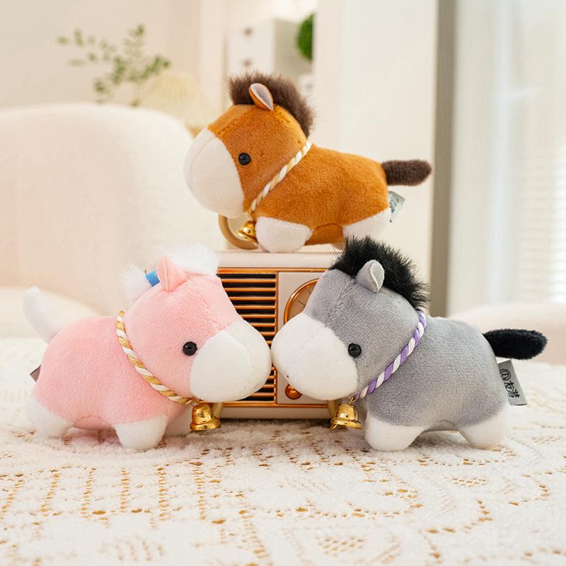 Cute Little Horse Plush Keychain Doll - Pony Bag Charm