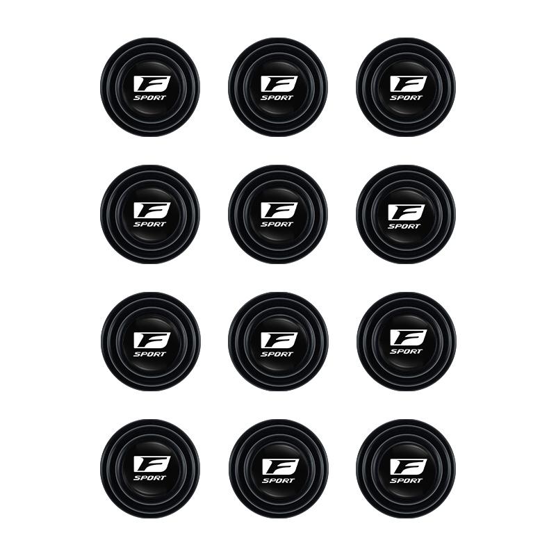 Car Door Shock Absorber Protection Sticker Accessories For Lexus F SPORT ES RX NX LS UX LM LX GX LC RZ IS CT GS RC HS SC TX LBX