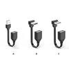 Adjustable USB 2.0 Extension Cable Male to Female Charging Data Cable for Computer and Peripherals Devices