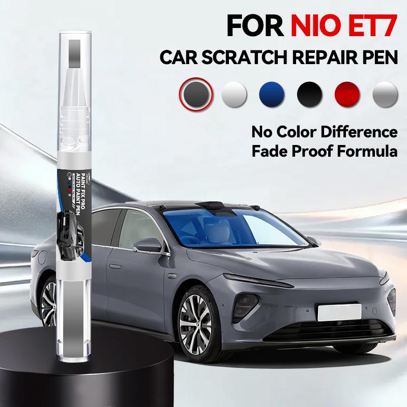 

2026 Hot Car Accessories Car Paint Repair Pen For 2021-2025 NIO ET7 Paint Scratch Repair Accessories Orange Green White Sliver B