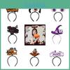Crazy Party Halloween Headband Ghost Party Decoration Pumpkin Head Clip Halloween Decorations