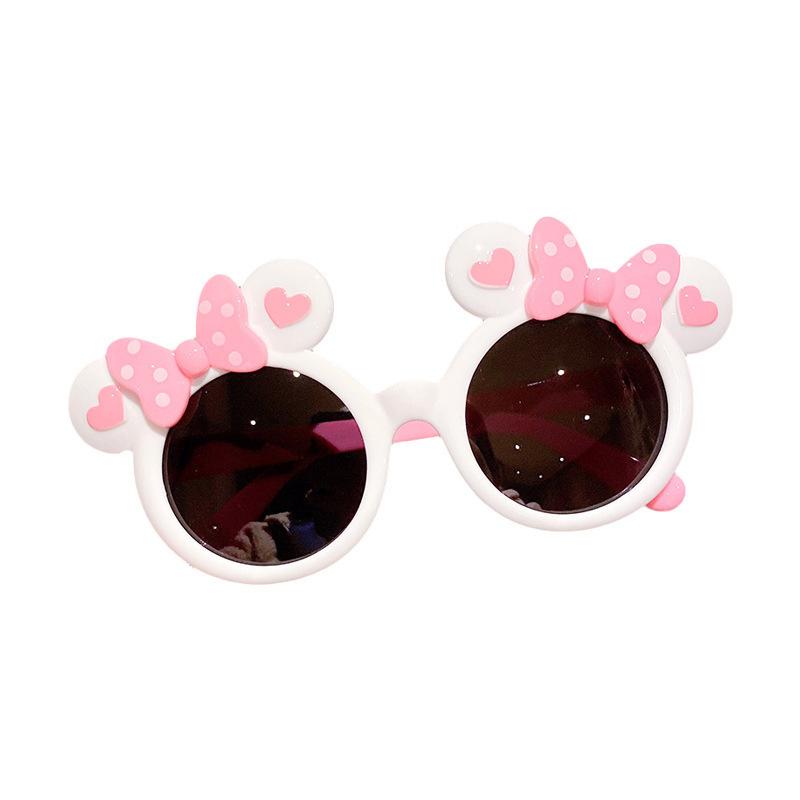 1PC Little Girl Fashion Minnie Sunshade Glasses Sunglasses Girls UV Protection Sunglasses