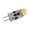 G4-Glühbirne, 2 W, 200 lm, 360 Grad dimmbar, Silikon-BiPin-LED-Glühbirne für das Home Office, AC DC 1224 V(Kaltes Weiß
