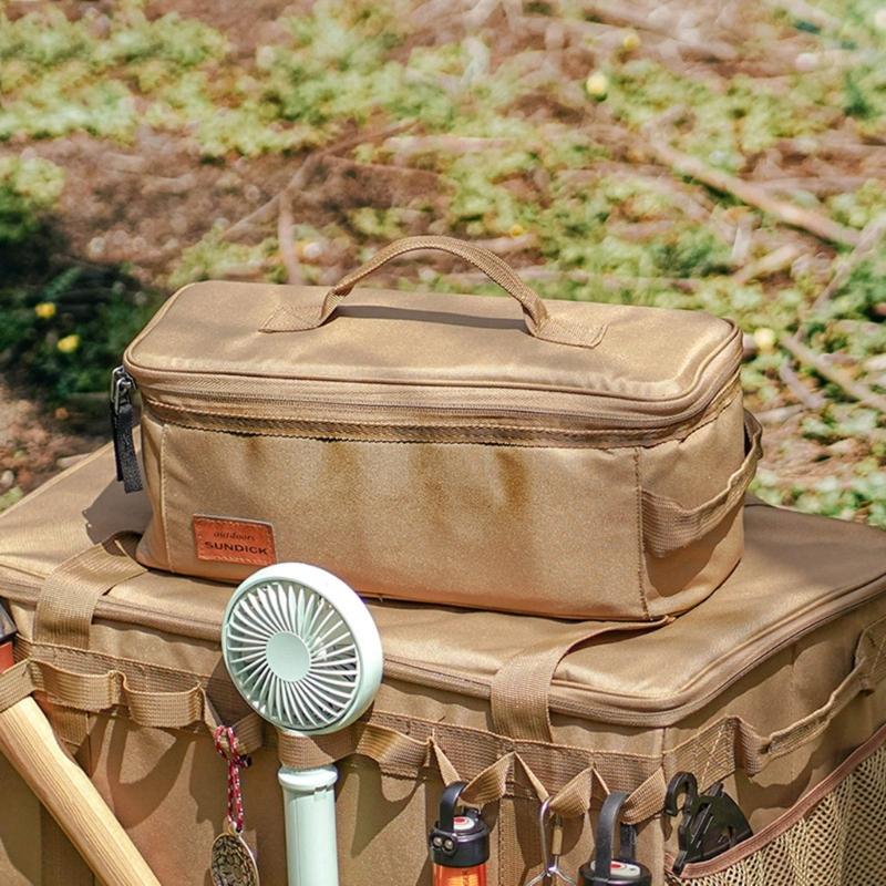 Cooking Utensils Carry Bag Camping Travel Storage Bag Picnic Hiking Lunch Bag Fishing Outdoor Cooking Kitchen Organizers