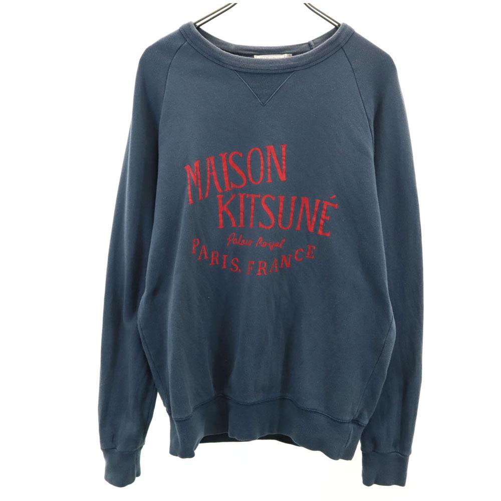 

MAISON KITSUNE Made in Portugal Long sleeve sweat trainer S Charcoal gray Men s Used
