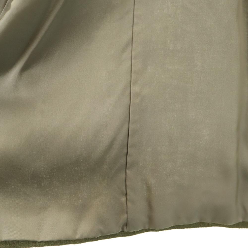 ISSEY MIYAKE made in Japan Blowout cloth tailored jacket XL Olive blazer Men's Used