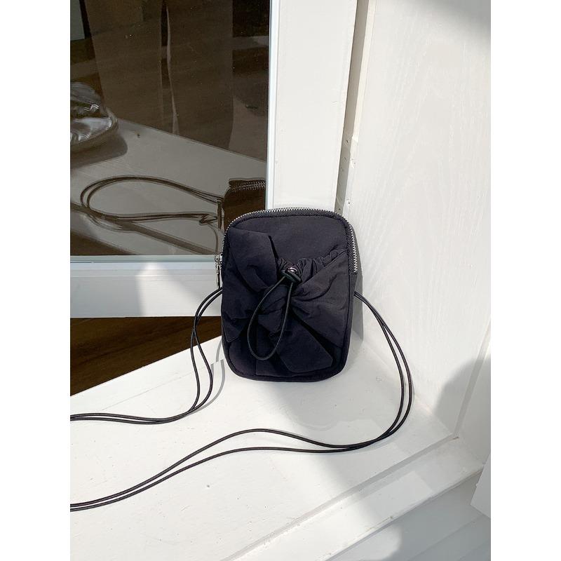 

Новая вертикальная мини-сумка с бантом, молодежная, милая, для помады, маленькая квадратная сумка, милая модная сумка-мессенджер для мобильного телефона, женская