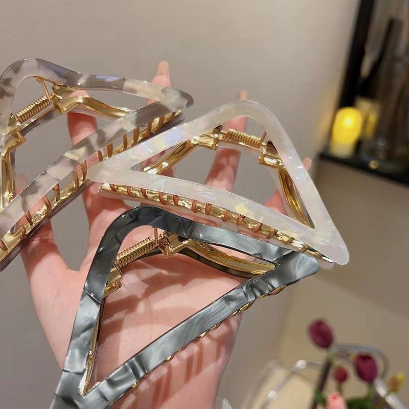 

Треугольная заколка для волос, женская заколка для головного убора, высококачественная заколка для волос