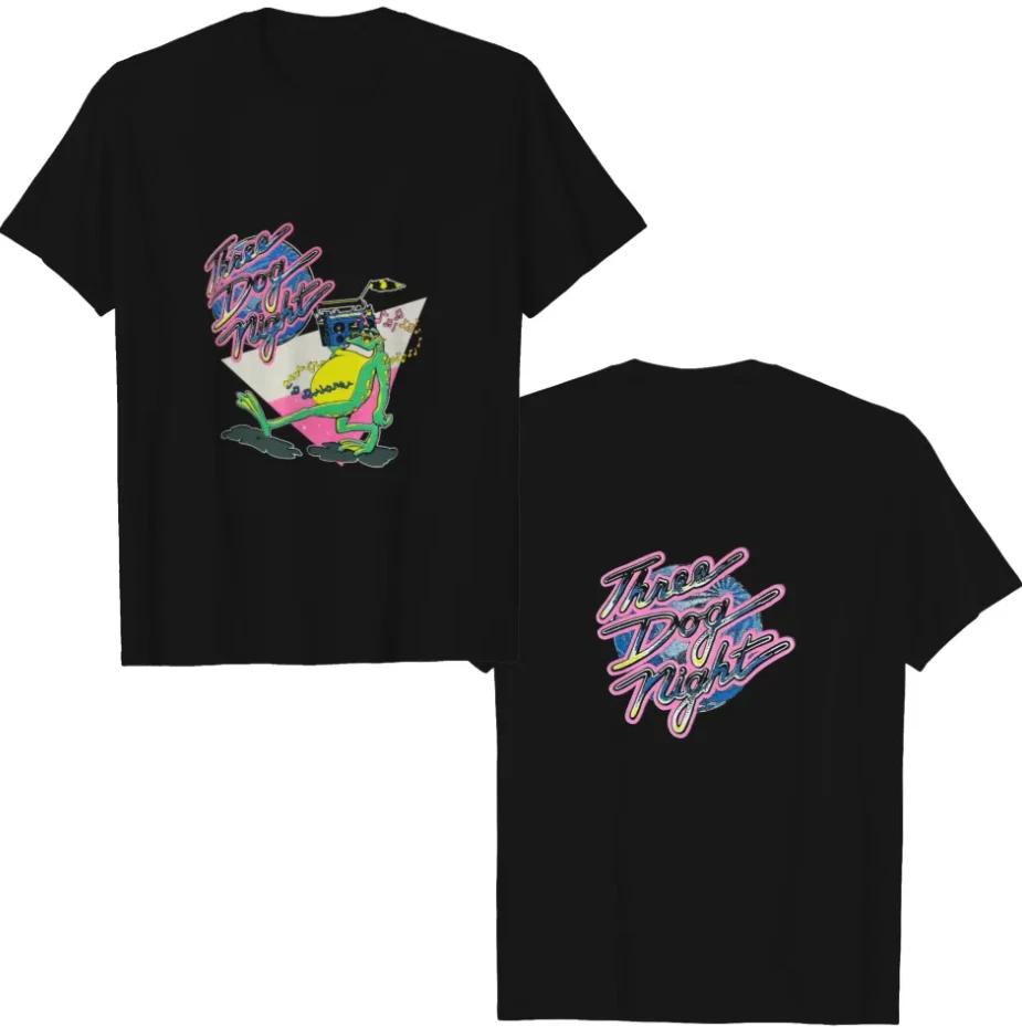 vintage 80s Three Dog Night frog shirt 2XL