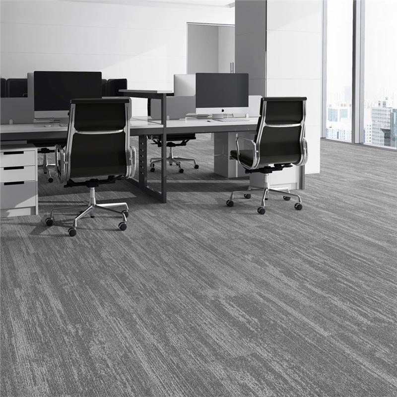 Thickened Commercial Office Carpet Tiles for Large Area Flooring
