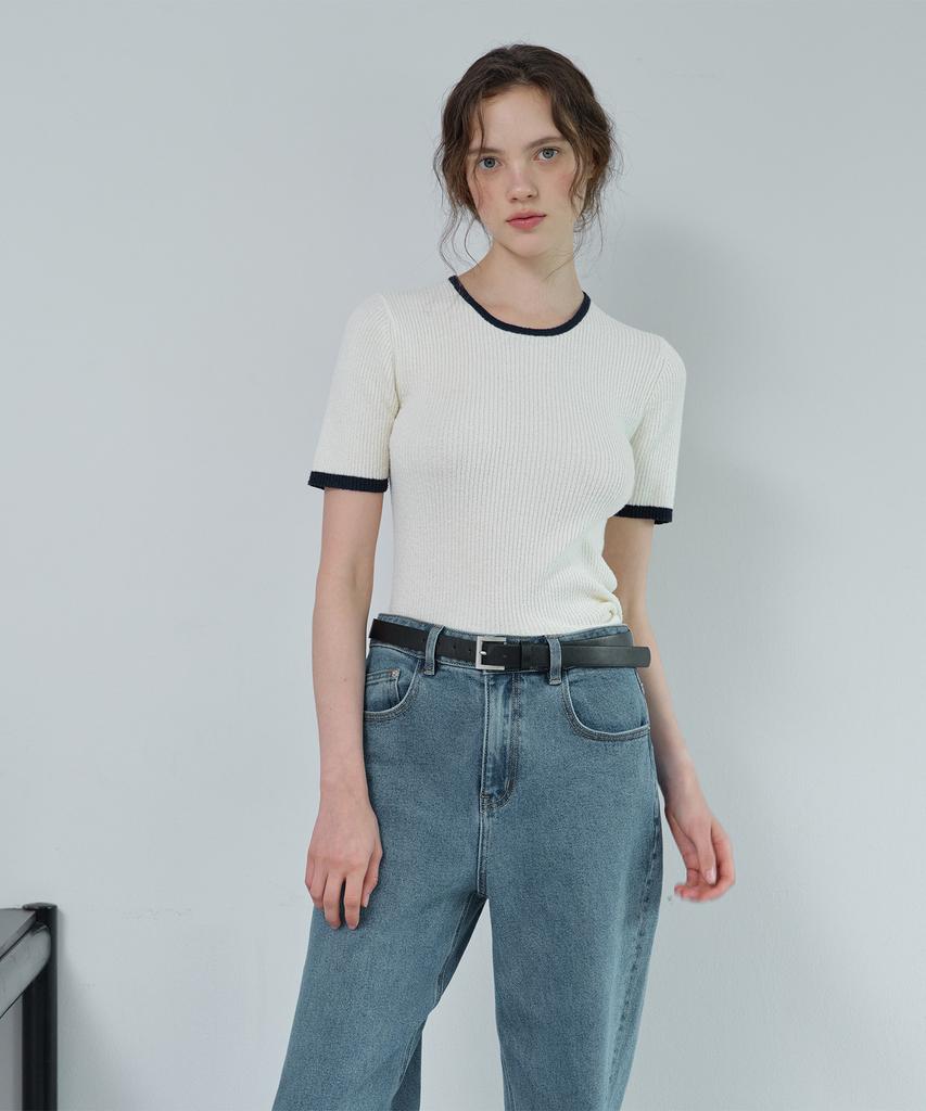 JUCYJUDY Boucle Short Sleeve Knit Jzkt021F