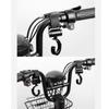 Heavy Duty Rotatable Stroller Hook 2Pcs Multi-Function Hanging Clip Strap for Baby Stroller Grocery Bags Purses Travel with Kids