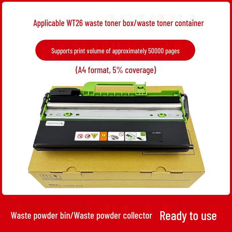 Applicable Deli CP2600DN Toner Cartridge, CM2600ADN TK26XL Ink Cartridge, DR26 Drum Unit, WT26 Waste Toner Box