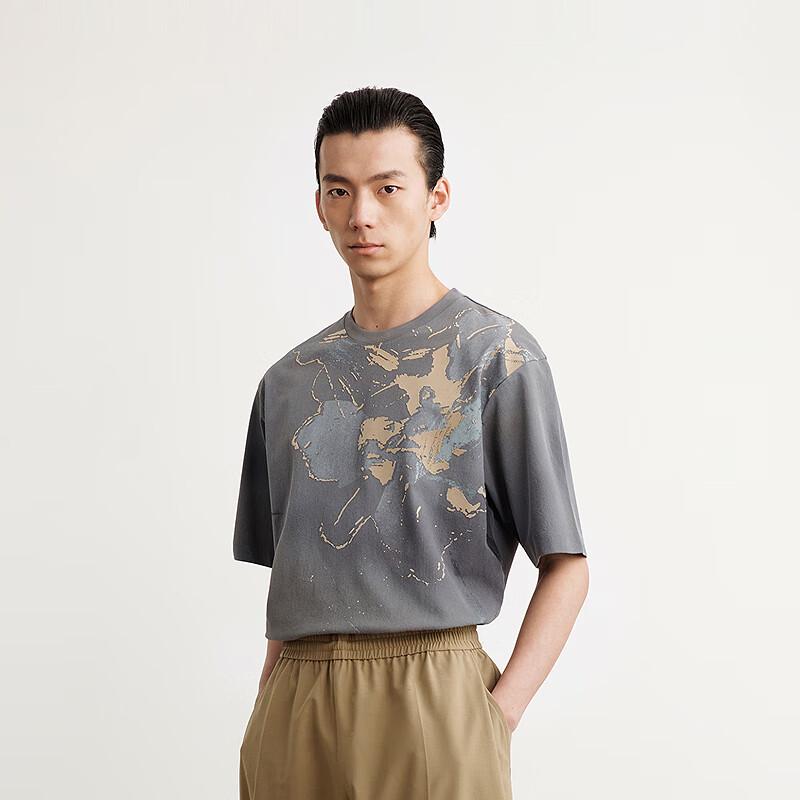 Sketch Men's 2025 Summer Slim Fit Round Neck Short Sleeve T-Shirt