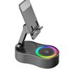 1Pc Smart Sensor Phone Holder Wireless Bluetooth Speaker Home Office Live Streaming Charging 5-in-1 Speaker