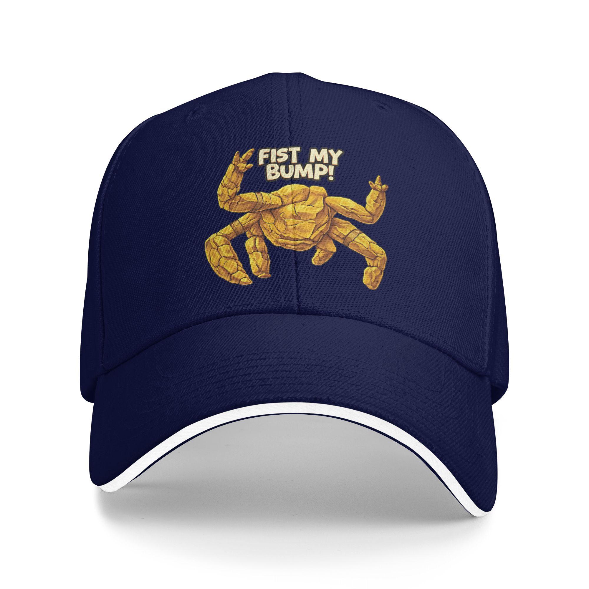

Spring Funny Project Hail Mary Rocky Fist My Bump Art Baseball Cap Tennis Skate Retro Print Sun Trucker Hat Men Baseball Caps One Size темно-синього кольору