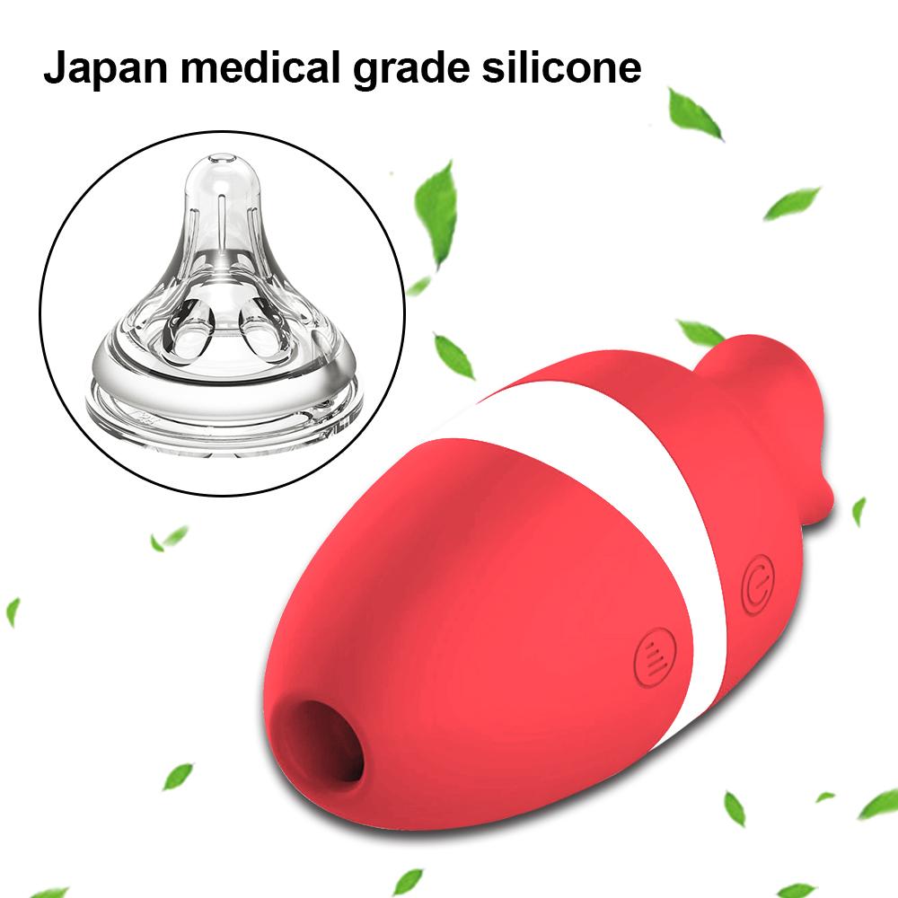 Clit Sucker Vibrator For Women Nipple Sucking Clitoris Powerful Stimulator Oral Tongue Pussy Licking Sex Toys Goods for Adults