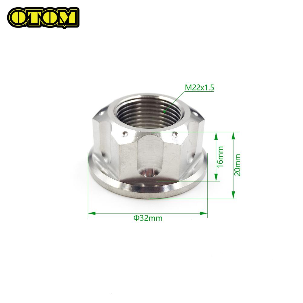 Copri Dado Vite Dado Ruota Asse Anteriore Posteriore M16 M18 M20 M22 Tappo Distanziale Fermo Asse Perno Ruota Per KTM HONDA YAMAHA KXF