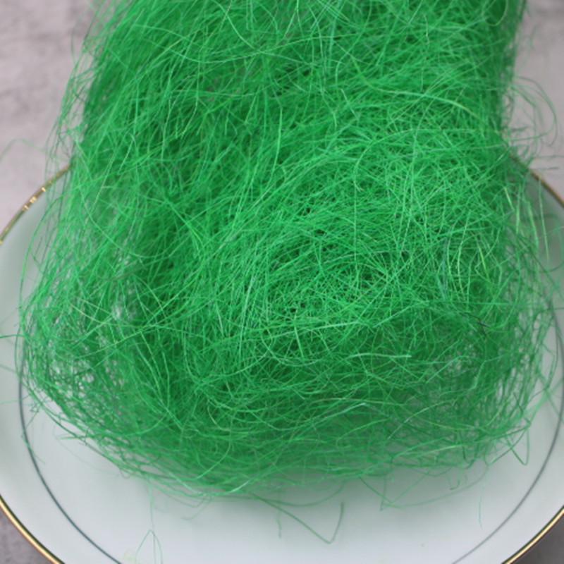 Raffia Fine Hemp Silk Colored Filler for Weddings and Holiday Scenes