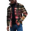 Herren-Modetrend, täglich, lässig, bedruckt, langärmelig, Button-Down-Jacke