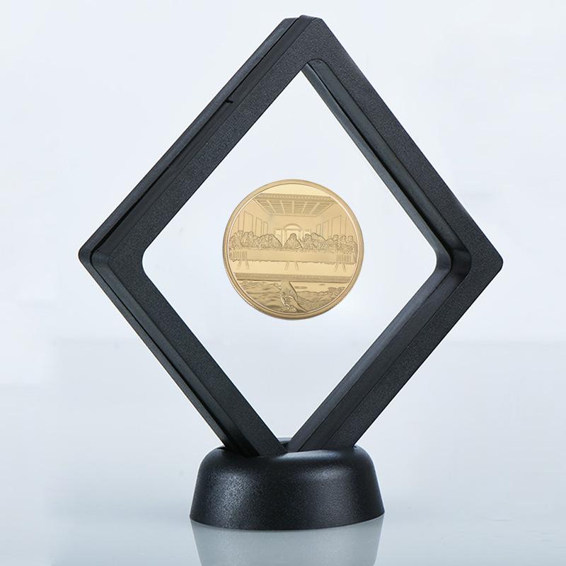 Abendmahl Gedenkabzeichen Metallabzeichen Umrandung Gedenk-Sammlermünze Jubiläumsfeier Geschenk des Unternehmens