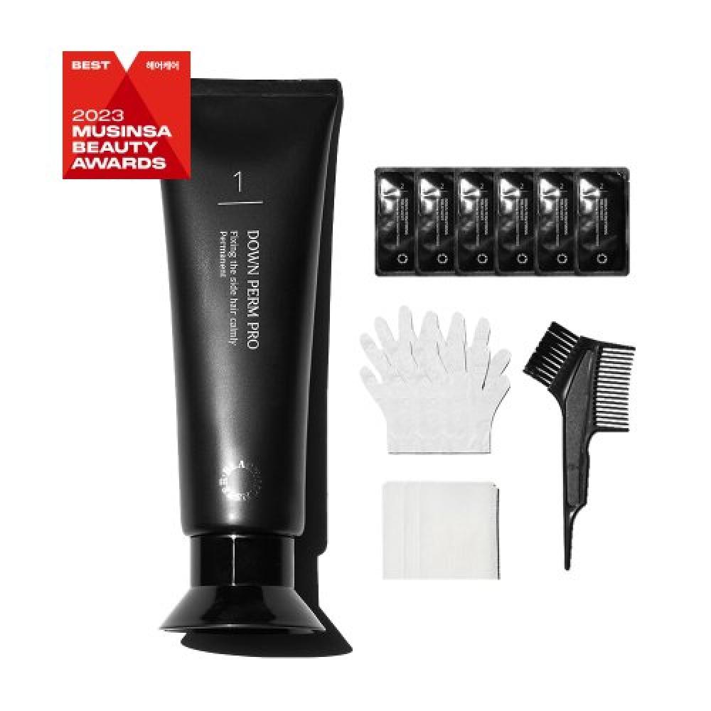 Blackmonster Самостоятельный набор для химической завивки волос вниз Pro Kit 120 мл DOWN PUMP PRO KIT