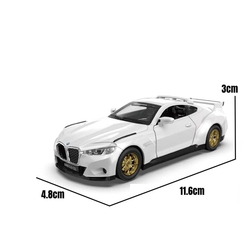 Alloy White Simulation Racing Car Model Children Toy For Display Play And