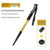 Newcastle Aluminum Alloy Shock-Absorbing Straight Handle Trekking Pole (Four-Section, Telescopic) G103