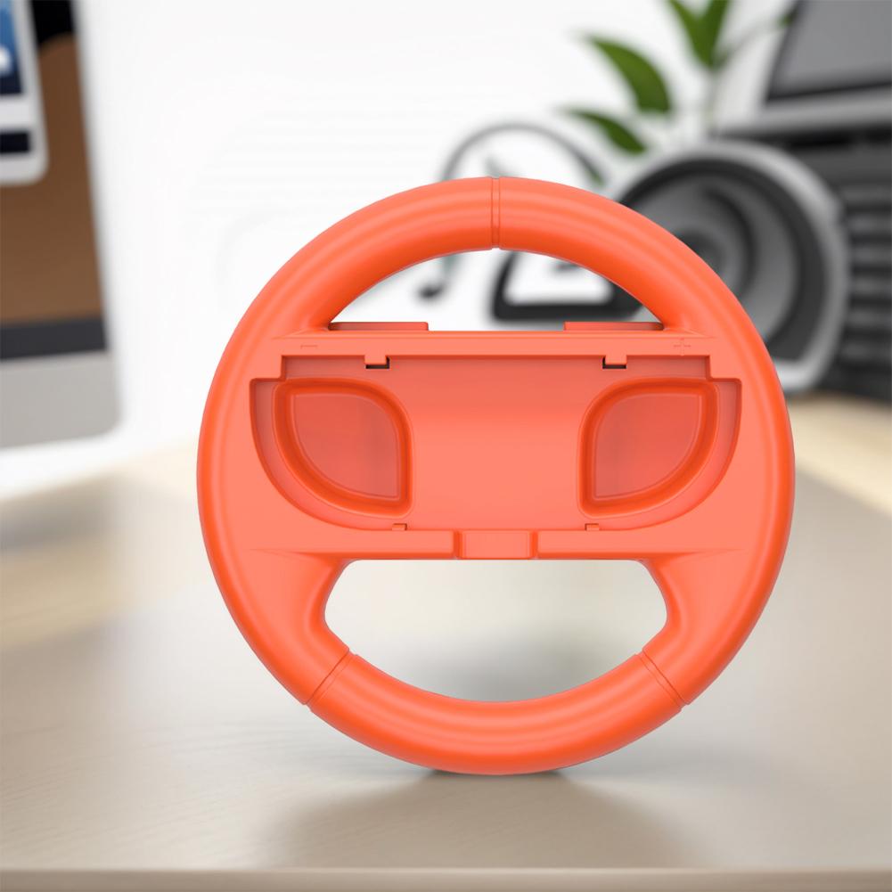 2 Pack Gaming Racing Steering Wheel Controller Handle Holder for Nintendo Switch2 Joy-Con Controllers
