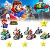 Super Mario Party Go-kart Toy Set With 8 Collectible Figures And Display Box