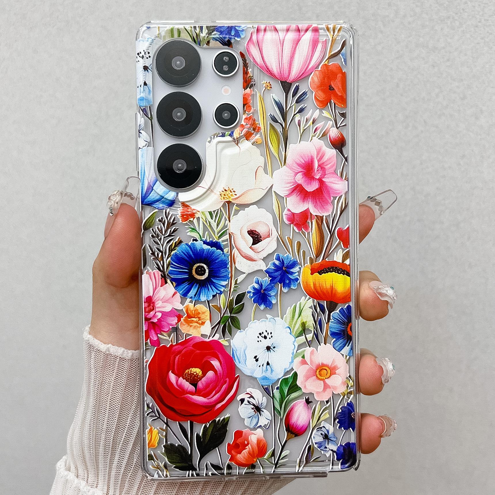 

Подходит для чехла для мобильного телефона Samsung S25ultra S24FE Маленький свежий цвет персика A56 Амортизирующий воздушный мешок Анти-падение Новый мягкий чехол Galaxy S25