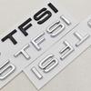 2026 3D ABS Chrome Black Car Letters Logo 30 TFSI 35TFSI Badge Rear Trunk Stickers For AQ4 A3 A4 Q3 Q5 Sportback Auto Accessories