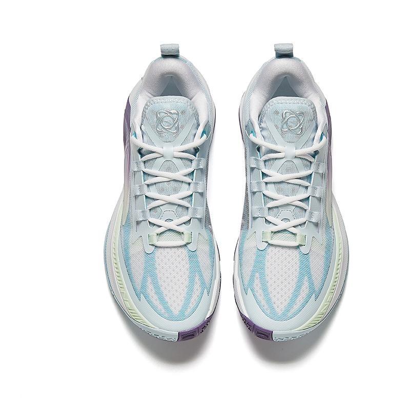 Anta Shunxi 1 MOP Nitrogen Technology Shock Absorption Durable Low-Top Basketball Shoes Men Sneakers Fantasy-Blue 912411110Q-3
