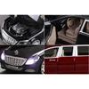 1:24 Scale S600 62S Mini Model Toy Cars Alloy Diecast Doors Opened Sound Light Pull Back Rubber Tires Car Toys Children Gifts